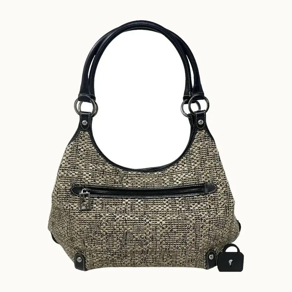 Bolsa Hobo Fendi Pitón