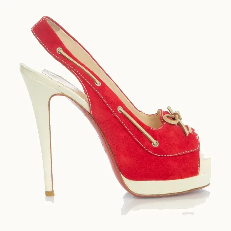 Zapatos Christian Louboutin, Talla 38, Bueno, KV-1182