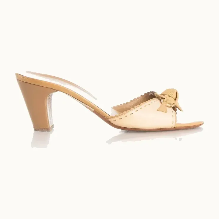 Zapatos Salvatore Ferragamo, Talla 7.5, Bueno, KV-1321