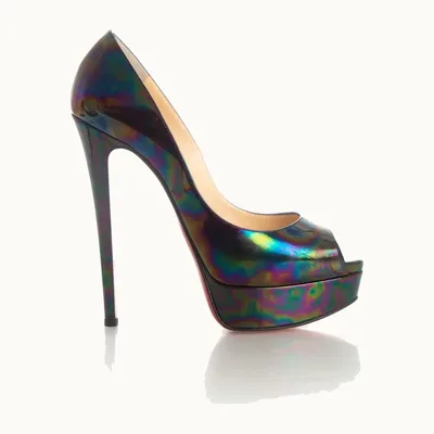 Zapatos Christian Louboutin, Talla 7, Bueno, KV-1335