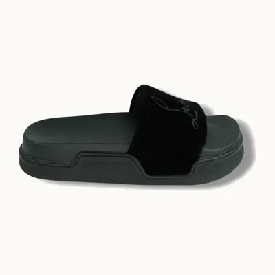 Sandalias Christian Louboutin Velvet Negras