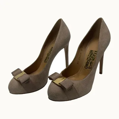 Zapatillas Salvatore Ferragamo Vara Bow Nudes