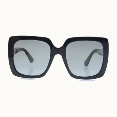 Lentes de Sol Gucci Crystal Logo Negros