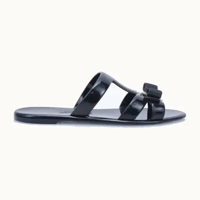 Sandalias Salvatore Ferragamo Lylia Negras, Talla 40