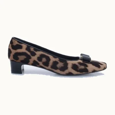 Zapatillas Salvatore Ferragamo Rirri 30 Pony Hair, Talla 7.5