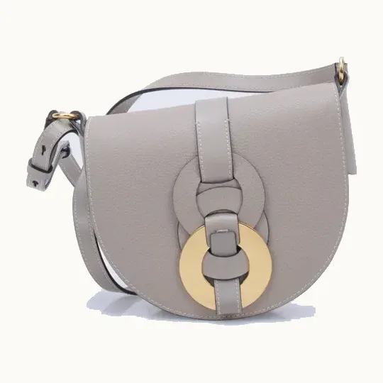 Bolsa Crossbody Chloé Darryl Small Taupe