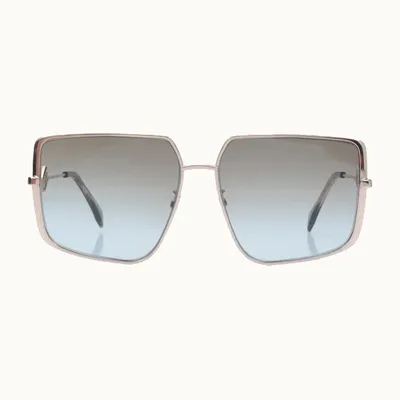 Lentes de Sol Fendi Ff Diamonds Dorados