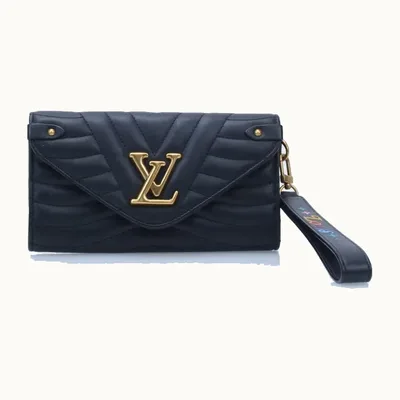 Cartera Louis Vuitton New Wave Long Negra
