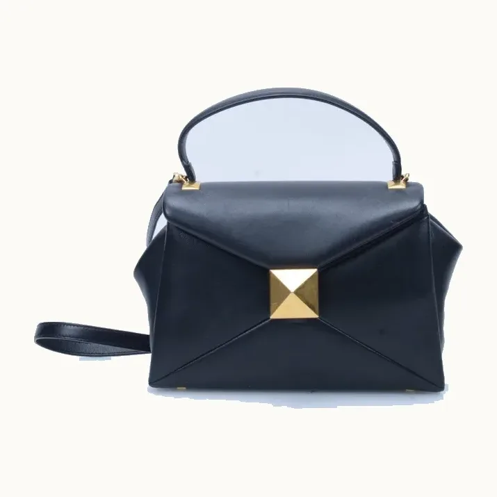 Bolsa Crossbody Valentino One Stud Small Negra
