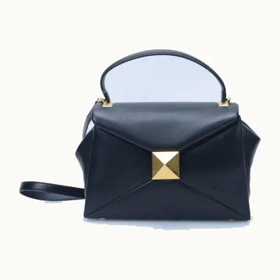 Bolsa Crossbody Valentino One Stud Small Negra