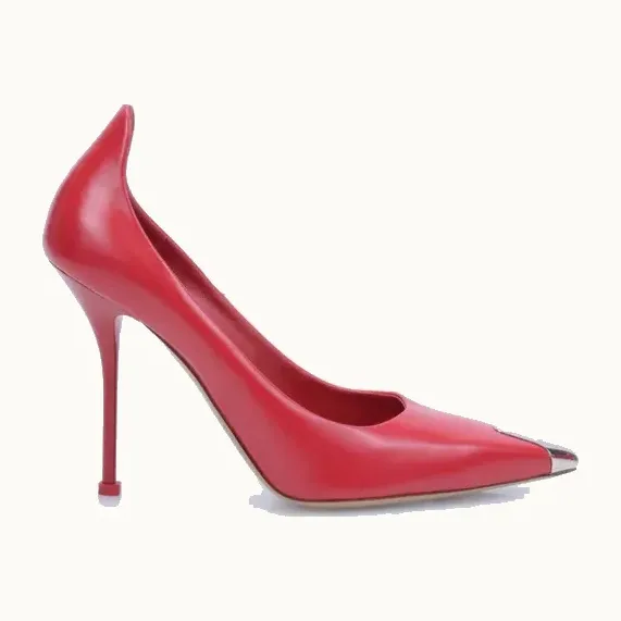 Zapatillas Alexander McQueen Punk Rojas, Talla 40