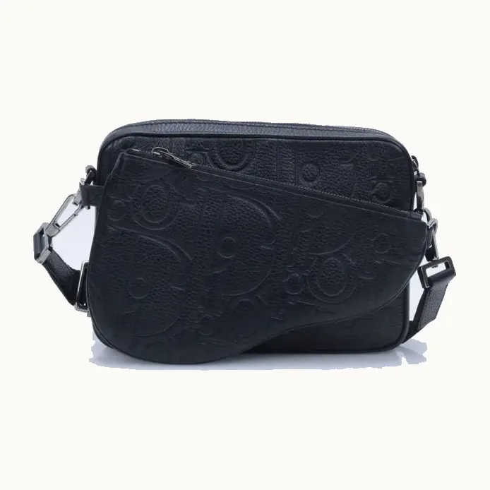 Bolsa Saddle Dior Triple Negra
