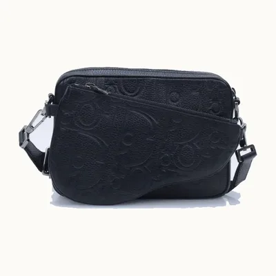 Bolsa Saddle Dior Triple Negra
