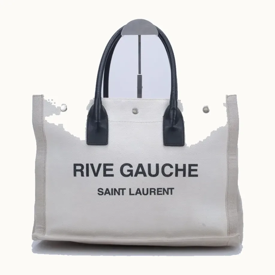 Bolsa Saint Laurent Rive Gauche Small Beige