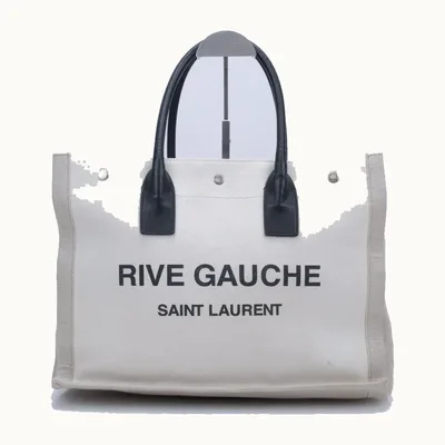 Bolsa Saint Laurent Rive Gauche Small Beige