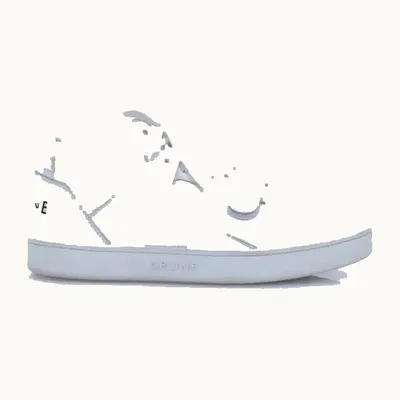 Zapatos Céline Ct 02 Mid Blancos, Talla 38
