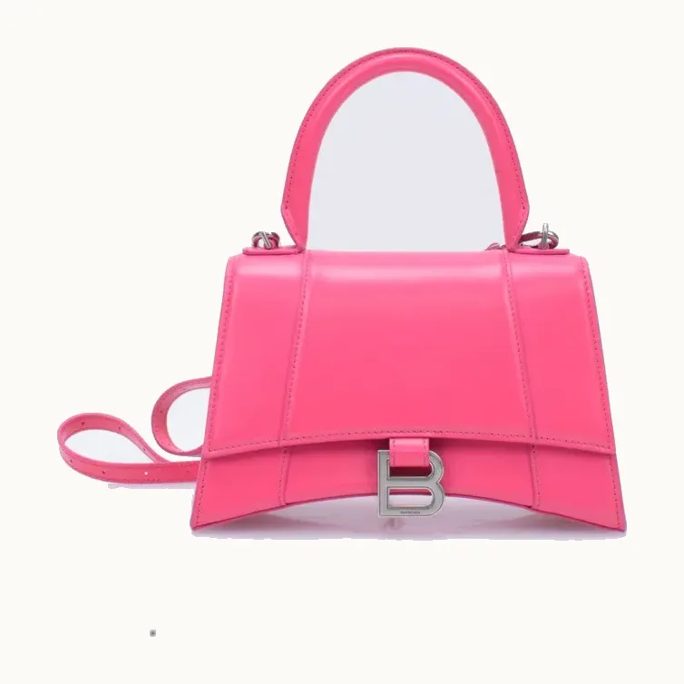 Bolsa Balenciaga Hourglass Rosa