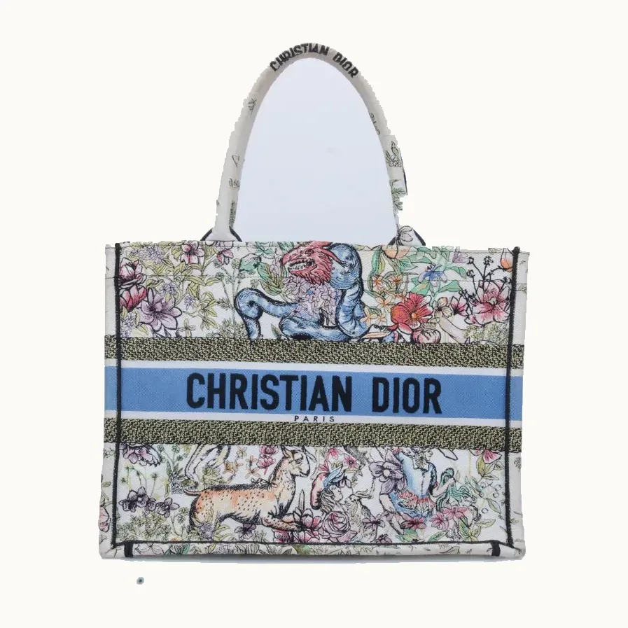 Bolsa Tote Dior Book Medium Estampado