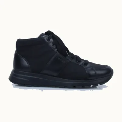 Zapatos Prada Lace Up Negros, Talla 41.5
