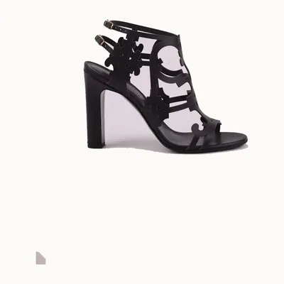 Zapatos Hermès Karlotta Negros, Talla 39