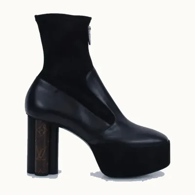 Zapatos Louis Vuitton Podium Negros, Talla 41