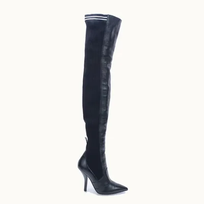 Zapatos Fendi Rockoko Otk Negros, Talla 36