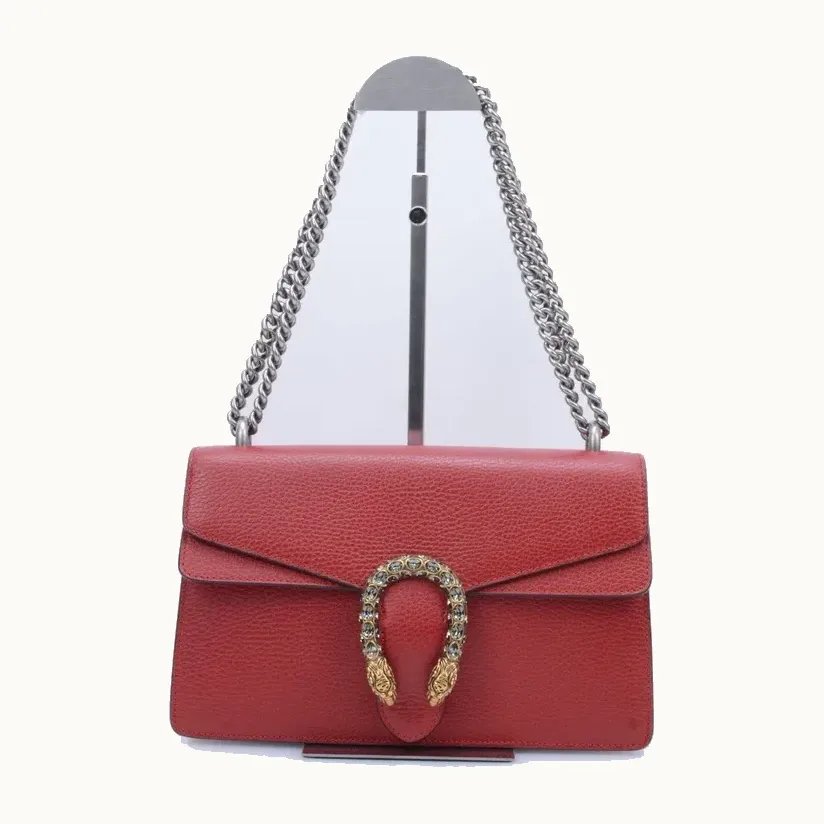 Bolsa de Hombro Gucci Dionysus Small Roja