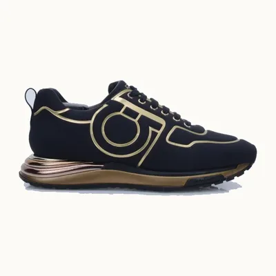 Zapatos Salvatore Ferragamo Brooklyn 5 Negros, Talla 10