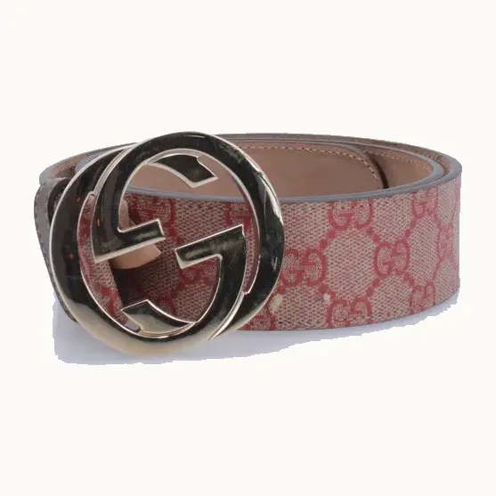 Gucci Interlocking GG Plus Rojo, Talla 85