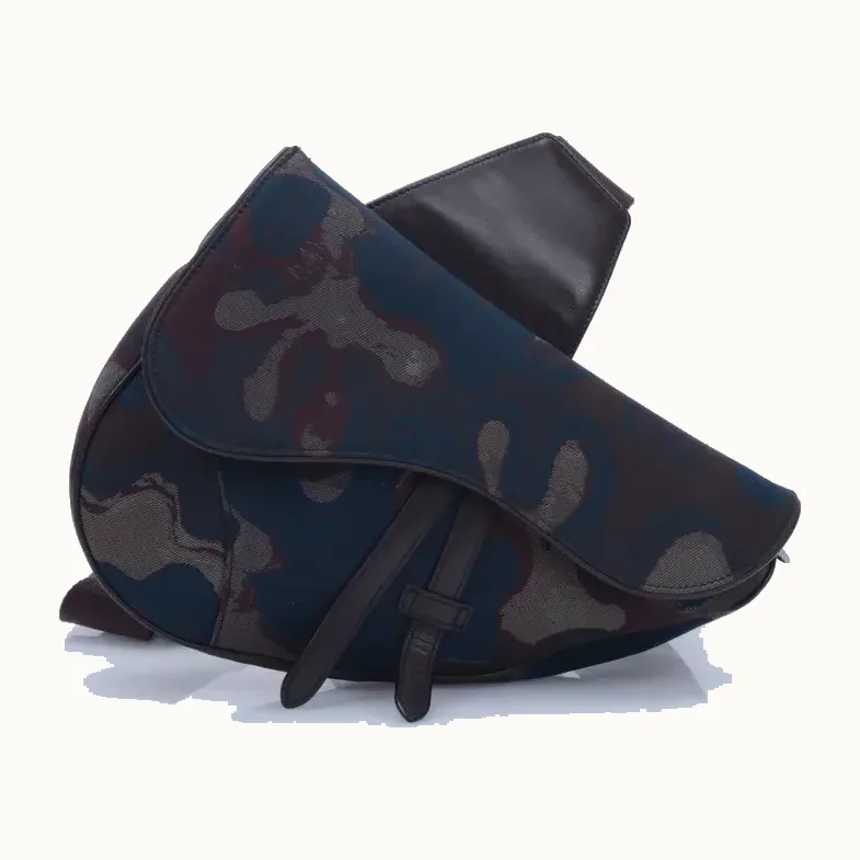 Bolsa Saddle Dior Camou Peter Doig Estampado