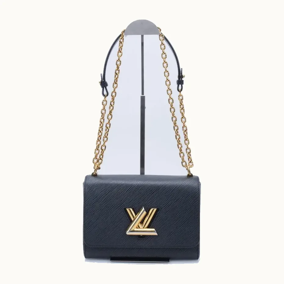 Bolsa Crossbody Louis Vuitton Twist Epi Negra