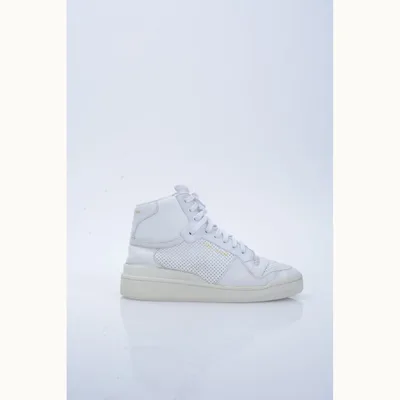 Zapatos Saint Laurent Sl 24 Ht Blancos, Talla 38