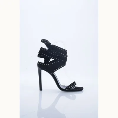 Zapatos Saint Laurent Mica Wrap Negros, Talla 37.5