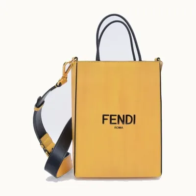 Bolsa Crossbody Fendi Roma 2Way Amarilla