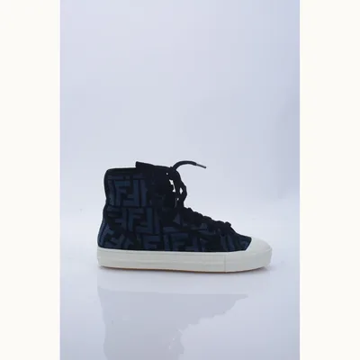 Zapatos Fendi Domino Ht Azules, Talla 37