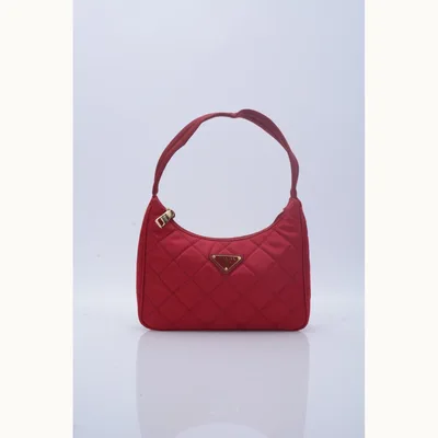 Bolsa Prada Re-Edition 2000 Re-Nylon Mini Quilted Roja