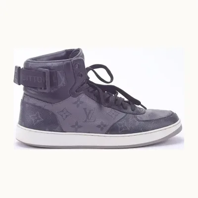 Zapatos Louis Vuitton Rivoli Monogram Gris, Talla 38.5