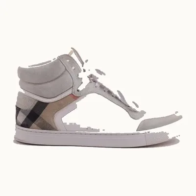 Tenis Burberry House Check Ht Blancos, Talla 43