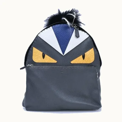 Bolsa Fendi Bugs Negra, Bueno, KV-0281