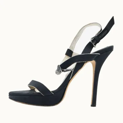 Sandalias Dior, Talla 38, Bueno