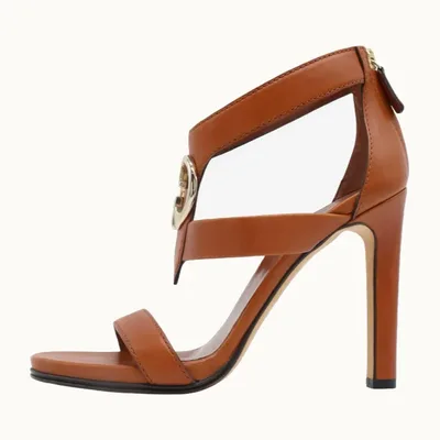Sandalias Gucci Interlocking, Talla 36.5, Bueno, KV-2956