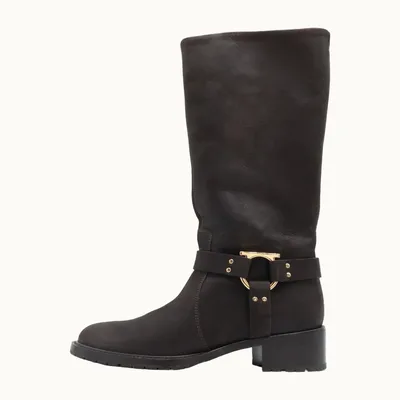 Botas Salvatore Ferragamo Suede, Talla 36