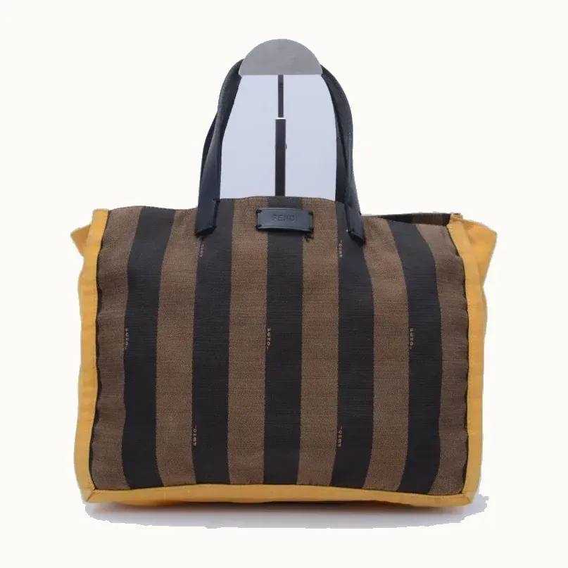 Bolsa Tote Fendi Pequin Café