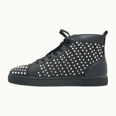 Tenis Christian Louboutin Louis Spikes High, Talla 44