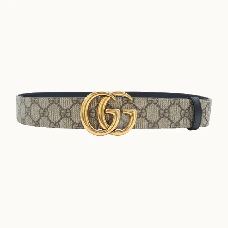 Cinturón Gucci Marmont GG Reversible