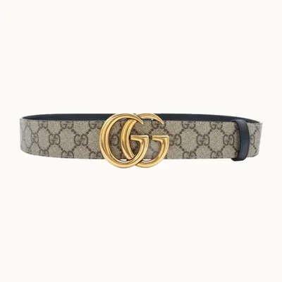 Cinturón Gucci Marmont GG Reversible