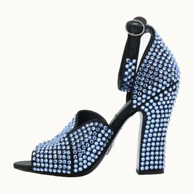Zapatillas Prada Rhinestone, Talla 37
