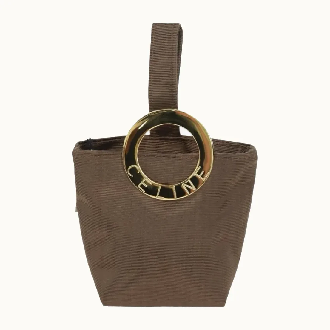 Bolsa Céline Logo Nylon