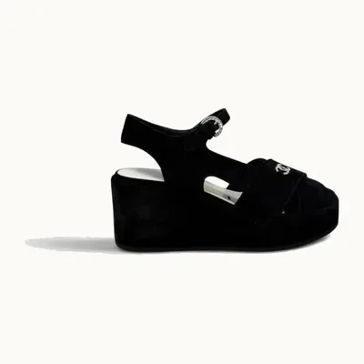 Sandalias Chanel Platform, Talla 37