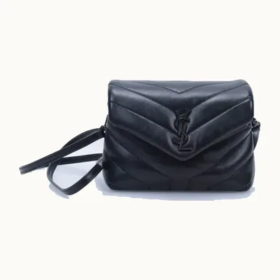 Bolsa Crossbody Saint Laurent Loulou Toy Matte Negra
